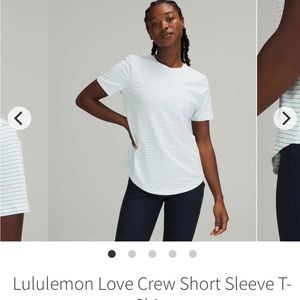Lululemon Love Crew Short Sleeve T-Shirt